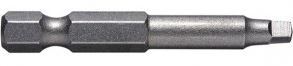 #2 SQUARE DRIVER BIT, 2" LONG, 1/4" HEX DRIVE