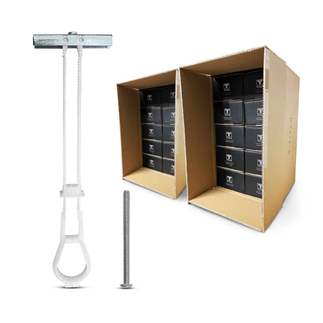 500-Pack 3/16"-24 Quick Channel Toggle Anchors with Bolts