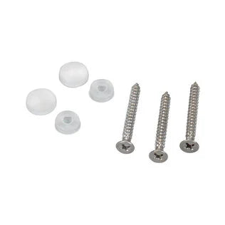 8/8 CAP SCREW WHITE+CSK WASHER MP #6-#8 10PK - Wholesale Fasteners