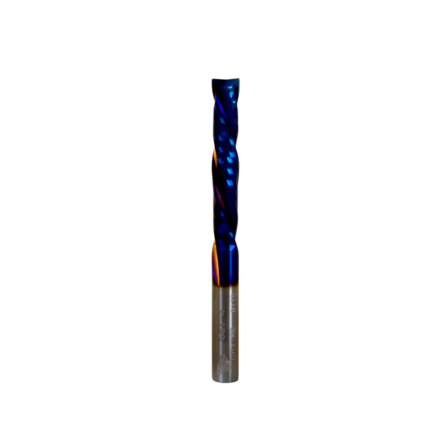 CNC Router Compression End Mill Cat-4 1/4"-Tungsten Carbide - Wholesale-Fasteners
