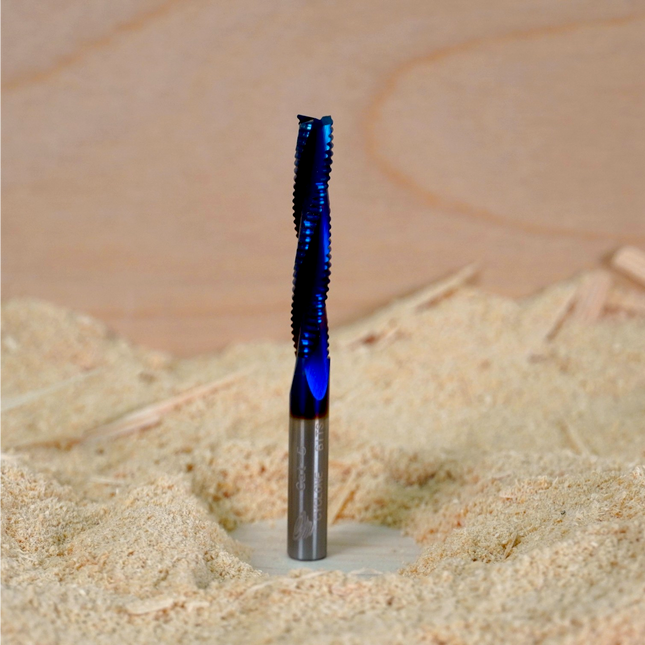 Cat-5 1/4" Carbide Roughing End Mill