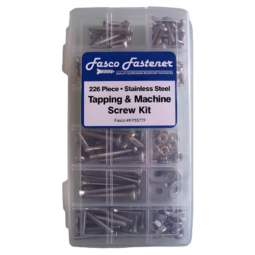 FASCO Tapping Kit M/S 226 PC Set for Precision Tapping - Wholesale Fasteners