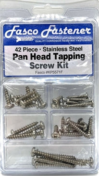 Fasco Fastener screw kit packaging on a white background
