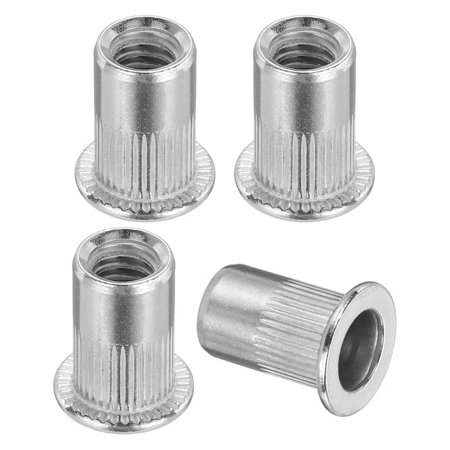 Flat Barrel Nut Serrated