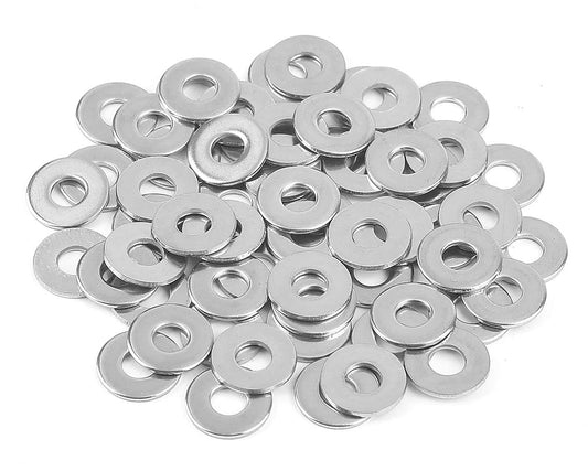 #10 FLAT WASHER .203 ID X .437 OD X .050 THK 316 SS