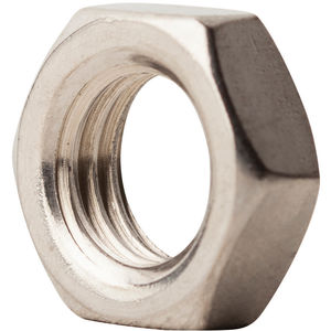 M10-1.5 Hex Jam Nut DIN 439B A4 Stainless Steel-1000 Pack