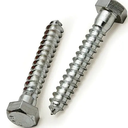 3/8X6 HEX LAG SCREW STEEL HDG - Wholesale Fasteners