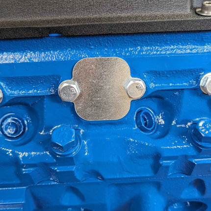 Small Block Ford Exhaust Block-Off Plate Set