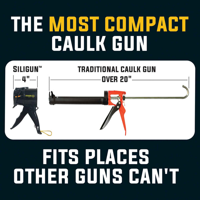 SILIGUN™ Classic Compact 4" Caulking Gun
