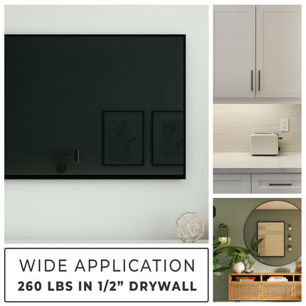 400-Pack 1/4"-20 Quick Channel Toggle Anchors with Bolts - Wholesale-Fasteners