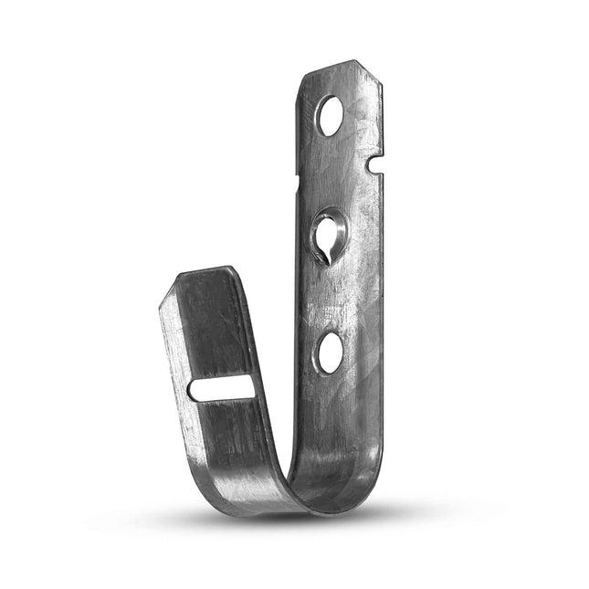 3/4" inch Wall Mount Galvanized Steel Cable J-Hooks