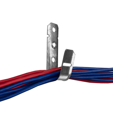 3/4" inch Wall Mount Galvanized Steel Cable J-Hooks