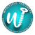 Logo of Wholesale Fasteners with a aqua background