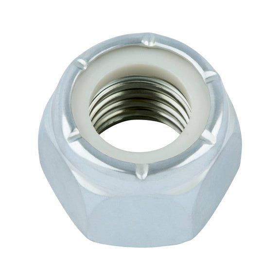 10-24 NYLON INSERT LOCK NUT BP 18-8 SS 100PK - Wholesale Fasteners