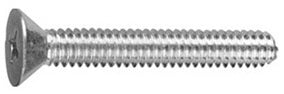 M6-1 X 10 PHILLIPS FLAT HEAD M/S DIN 965 18-8 SS