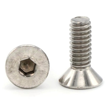 10-32X1 FLAT SOCKET CAP SCREW  18-8 SS - Wholesale Fasteners