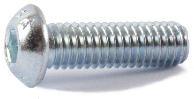M3-0.50 x 8 Button Socket Cap Screw 12.9 ISO 7380 CR+3 Zinc