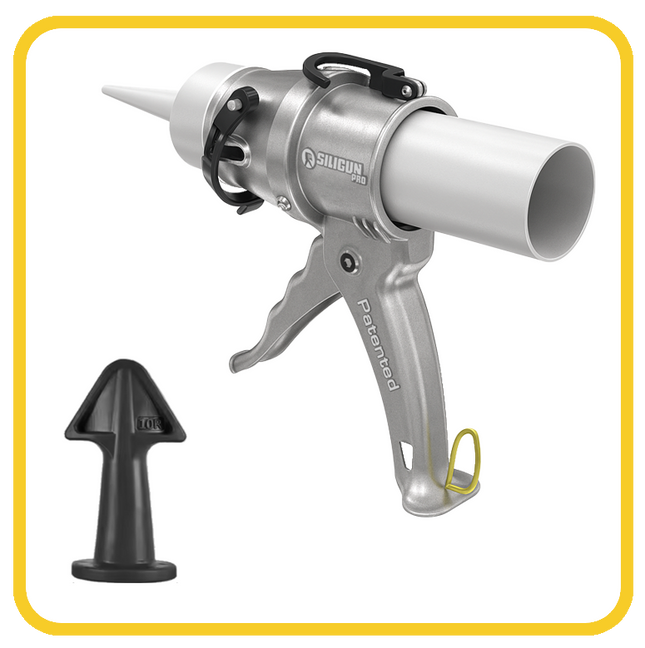 SILIGUN™ PRO Compact 24:1 Caulking Gun - Nozzle Kit