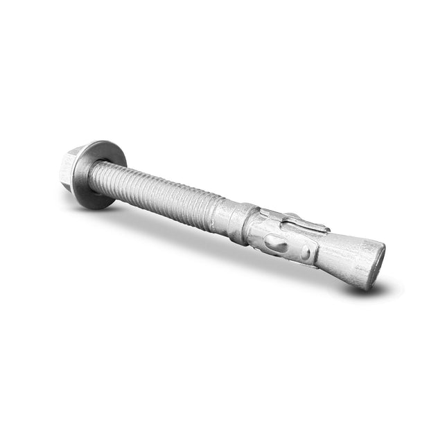 1/2" X 4-1/2" Zinc Wedge Concrete Anchor Bolts - Wholesale-Fasteners