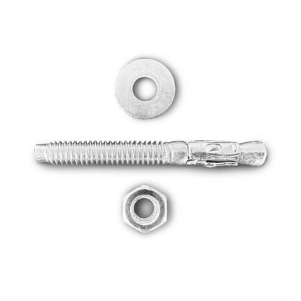 1/4" X 2-1/4" Zinc Wedge Concrete Anchor Bolts