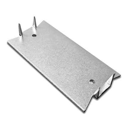 100-Pack 1.5-inch x 3-inch Steel Nail Plates for Wood Studs
