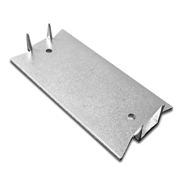 100-Pack 1.5-inch x 3-inch Steel Nail Plates for Wood Studs