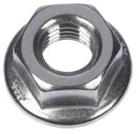 M8-1.25 SERRATED FLANGE NUT DIN 6923 18-8 SS