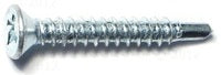 #8 X 1-1/2 PHILLIPS FLAT HEAD TEK SCREW 410 SS