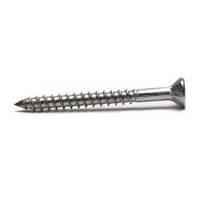 #10 x 4" Square Drive Flat Head Wood Screws