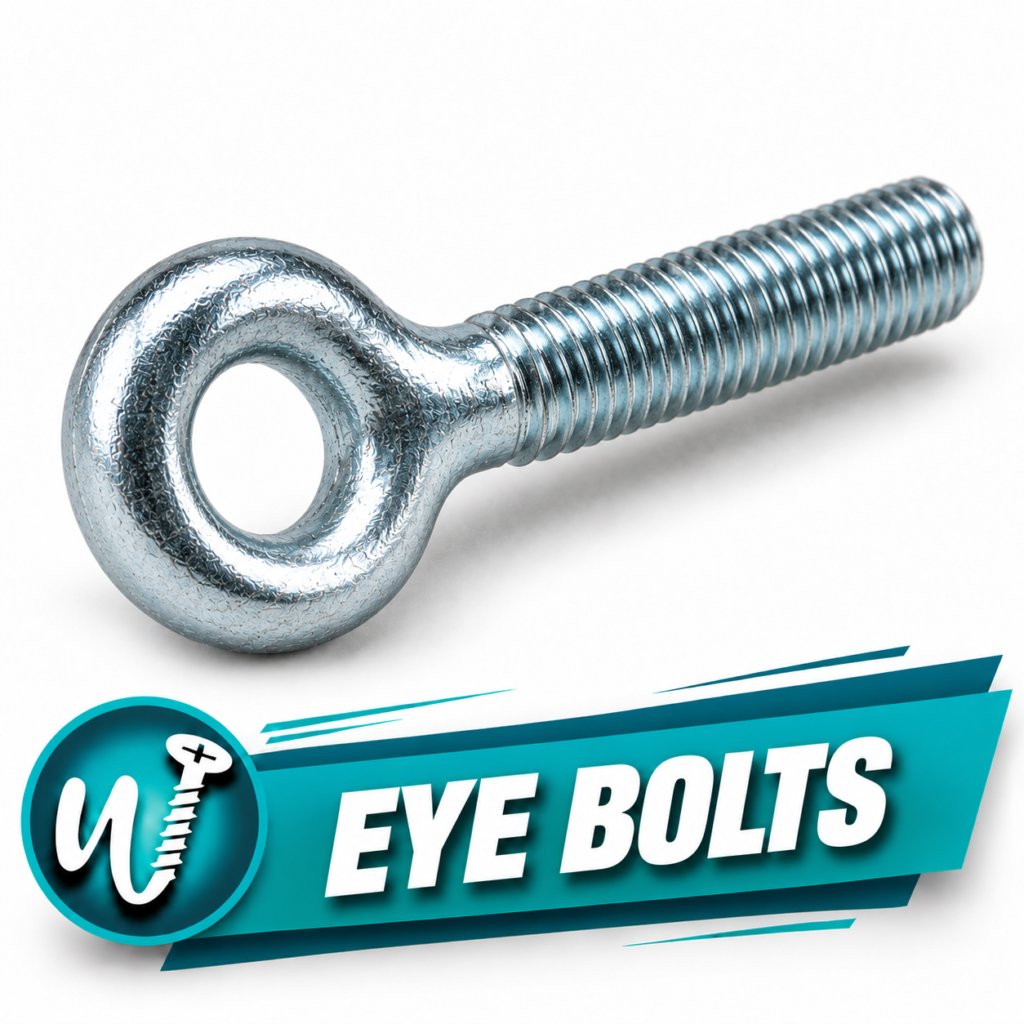 3/8-16 x 4 in. Eye Bolt, 18-8 Stainless Steel — Pack of 10