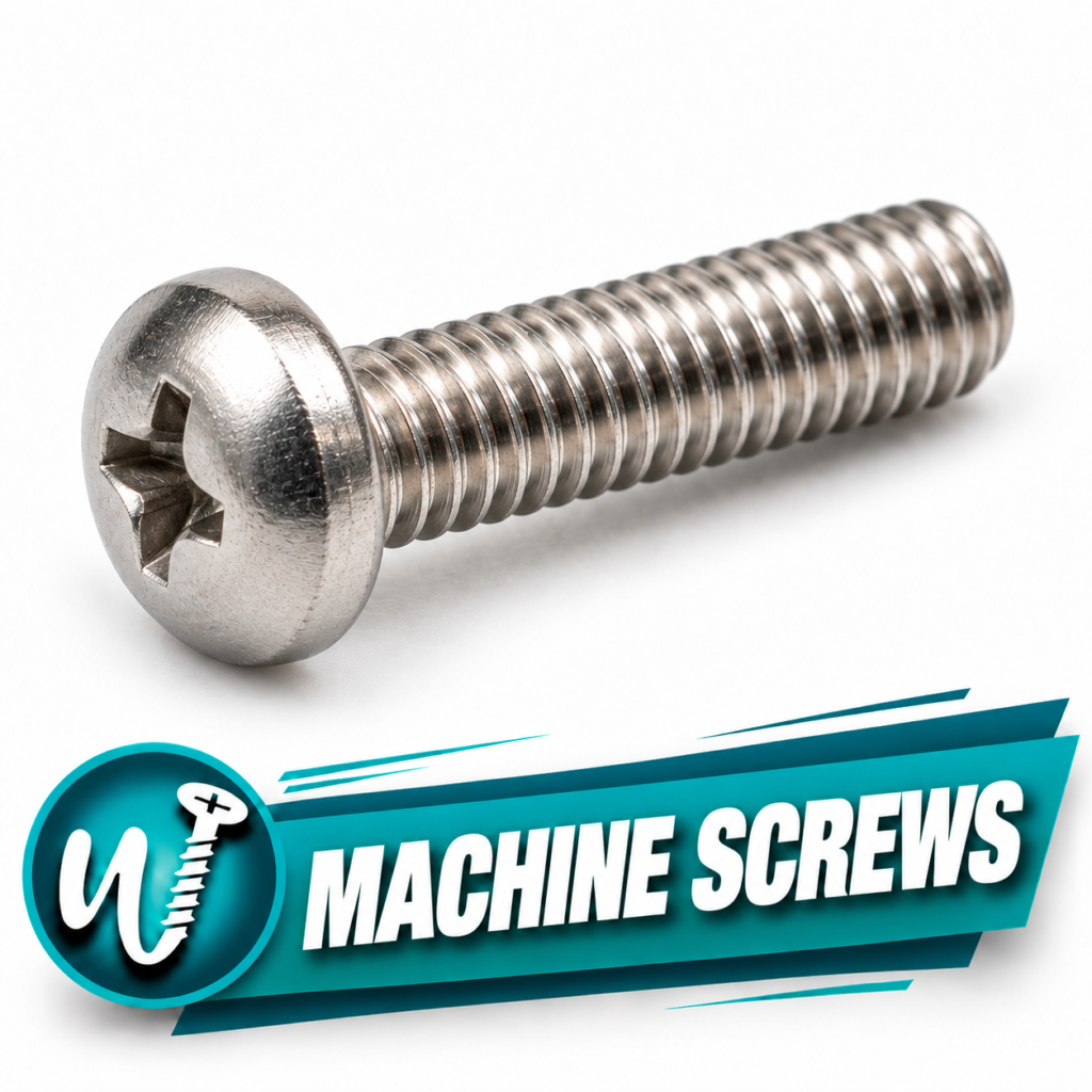 #8-32 x 3/4 in. Phillips Pan Head Machine Screw, 18-8 Stainless Steel, ASME B18.6.3 — Pack of 100
